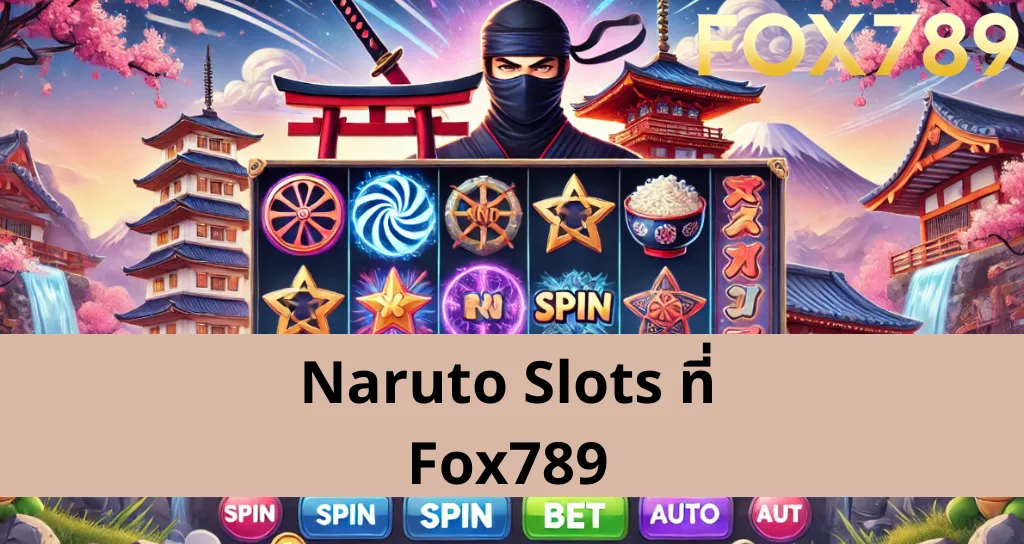 คู่มือการเล่น Naruto Slots ที่ Fox789