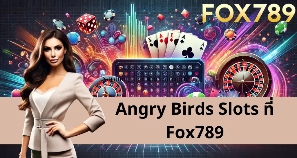 คำแนะนำในการเล่น Angry Birds Slots ที่ประตูเกม Fox789