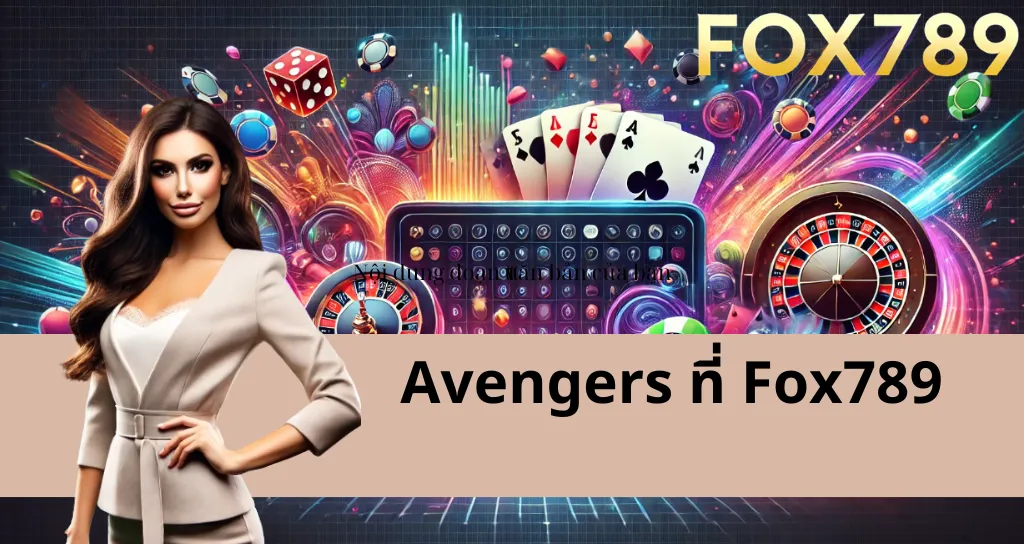 Avengers – พิชิตเกมสล็อตยอดนิยมที่ Fox789