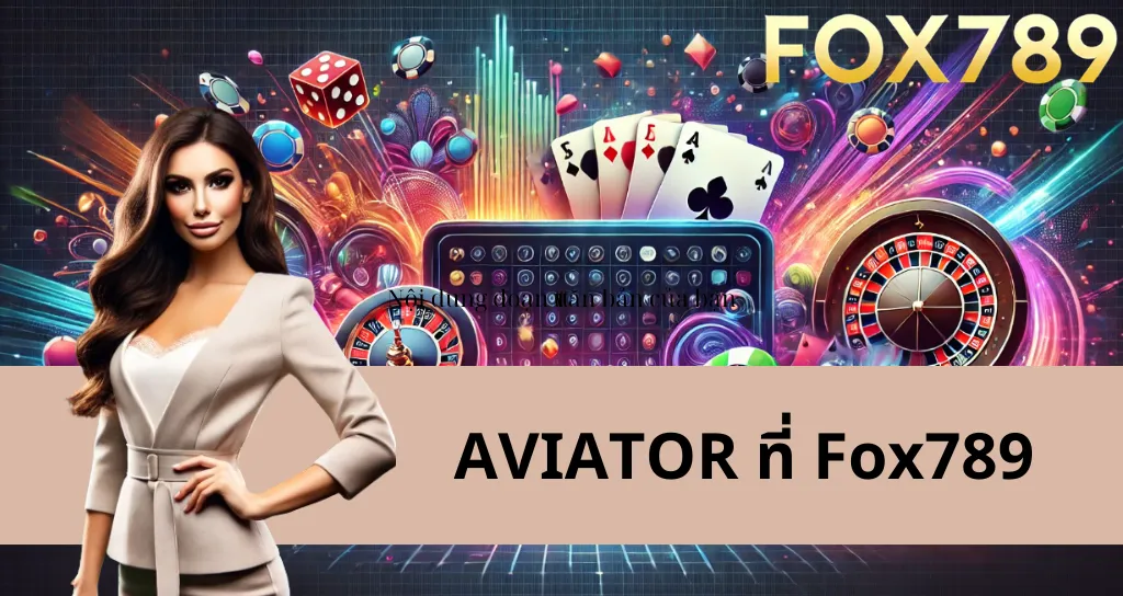 คำแนะนำวิธีการเล่น AVIATOR ที่ Fox789 เพื่อชนะเกม