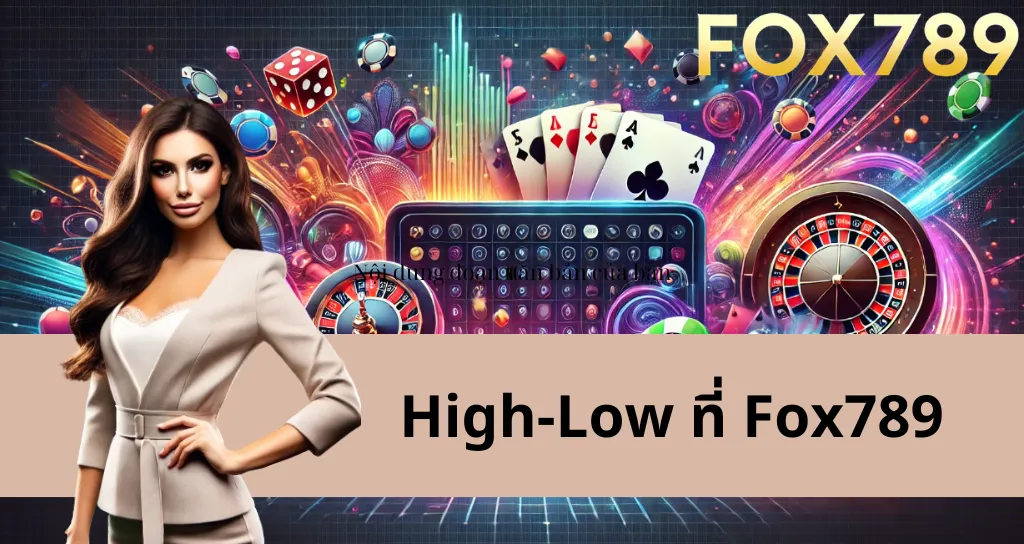 High-Low ที่ Fox789 - เล่นง่าย ลุ้นรางวัลใหญ่