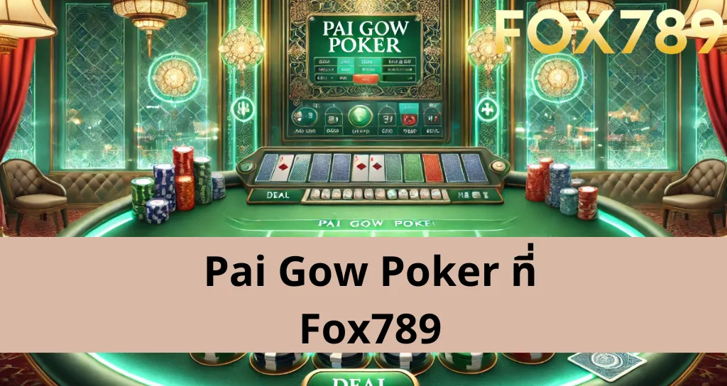 เคล็ดลับและกลยุทธ์เพื่อชนะ Pai Gow Poker ที่ Fox789