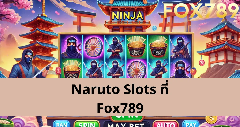 ภาพรวมของเกม Naruto Slots ที่ Fox789