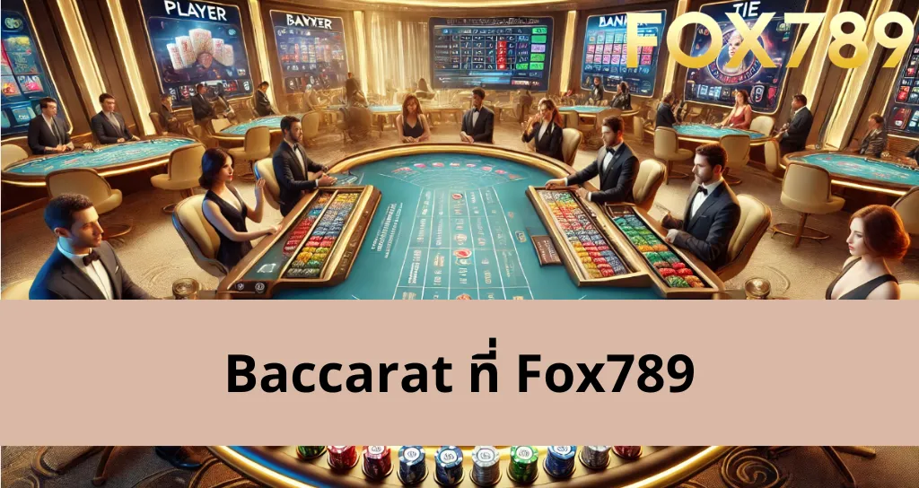 เคล็ดลับการเล่นเกม Baccarat ที่ Fox789