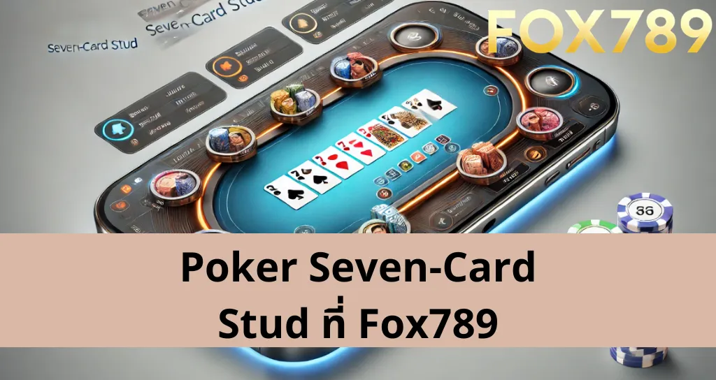 กฎการเล่น Poker Seven-Card Stud ที่ Fox789